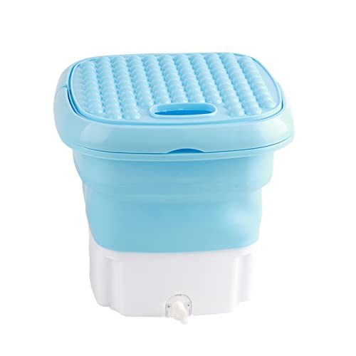 Máquina de lavar portátil, mini máquina de lavar dobrável, pequena máquina de lavar portátil para se