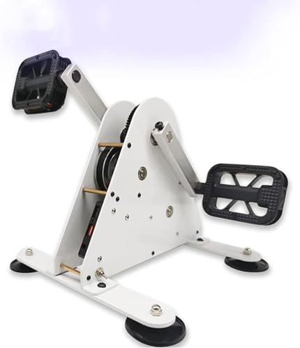 Generador de pedal portátil, fuente de alimentación multifunción de manivela de 50 W/100 W, salida de carga rápida USB dual, fuente de energía de emergencia operada con el pie