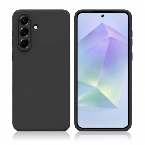 Capa Capinha Compatível Samsung Galaxy A35 Silicone Aveludada Ultra Fina e Resistente (PRETO)