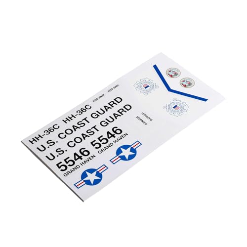 Blade Decal Set: Eclipse 360 Coast Guard, BLH-3083