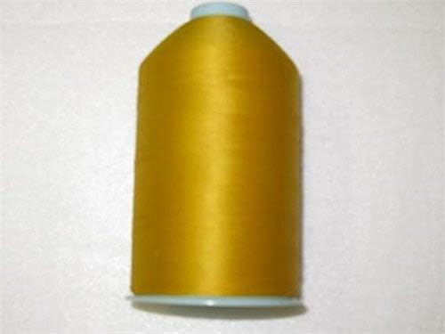 Bulk Gold (106) - Polyester - Wooly Ovelocking Sewing Thread 7000 yards