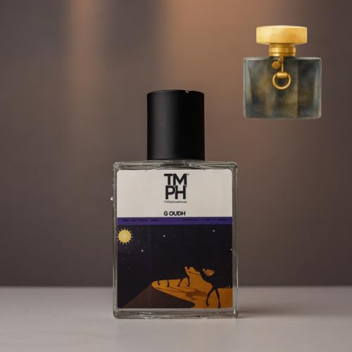 Image of TMPerfumehouse G Oudh EDP for Men & Women | Rich, Woody & Long Lasting Perfume Spray | Rose, Sweet & Fruity Fragrance | Luxury Gift for Him & Her | TMPH | 50ml