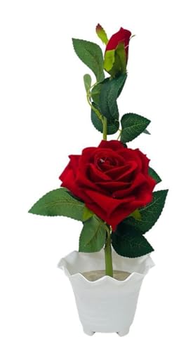 ATEVON Real Touch Silk Flower Bunch – Lifelike Artificial Flowers for Home, Bedroom, Living Room, and Office Decor (B0CWVDFHTV) Amazon Price History, Amazon Price Tracker