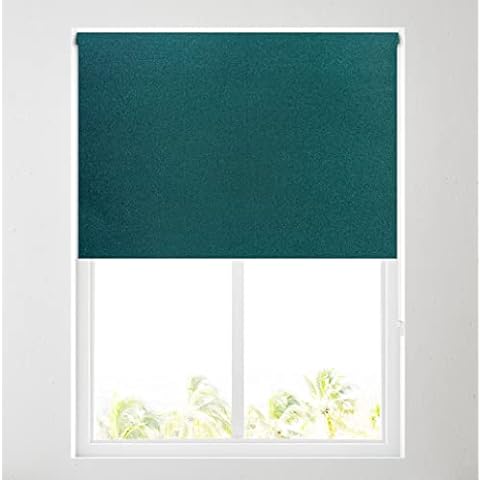 Racing Green Thermal Blackout Roller Blind Free Cut to Size (2ft (61cm)) Cover