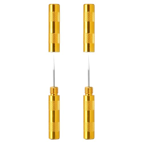 PATIKIL Air Brush Needle Cleaning Tool, 2pcs Wash Needle Tool Spray Cleaning Repair Tool for Spray Gun Needle