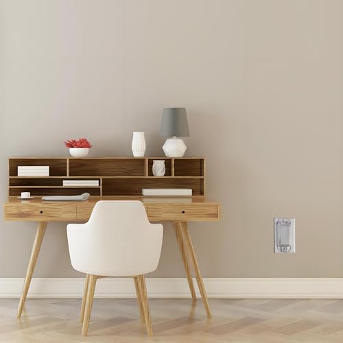 Image of Transparent Switch Board Cover Box for Wall, Protection Switch Board Cover Frame for Household Safety