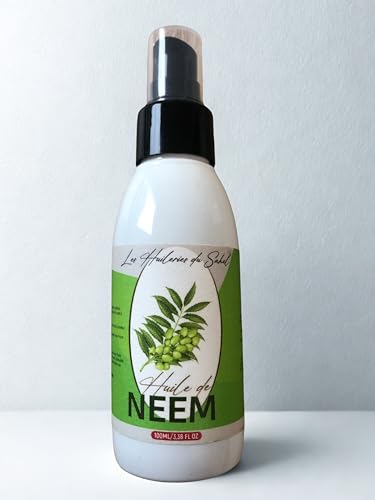 Aceite de Neem 100% puro y natural – Antiimperfecciones, cuidado purificador facial y cabello, piel sensible calmante
