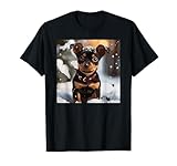 Questo è il perfetto design natalizio in miniatura Pinscher Puppy Dog Playing In Snow per qualsiasi amante dei cuccioli che conosci che ha un senso unico dell'umorismo e uno stile di classe. Se sei un vero cane papà o mamma cane, questo design è per te!