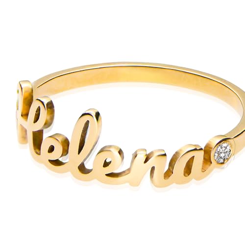 Bague personnalisable avec nom à porter au quotidien pour sublimer votre style