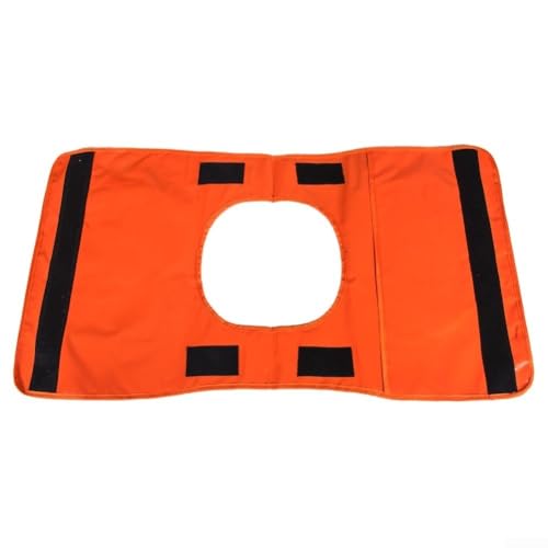 Manta amortiguadora de cabrestante reflectante e impermeable para rescate 4