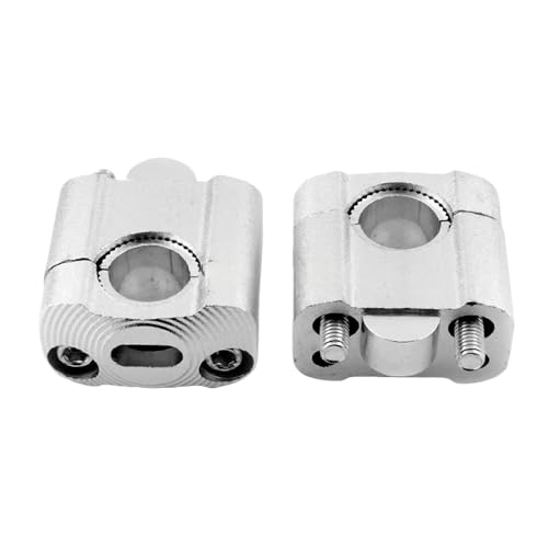 Moto raisers de aluminio mecanizado de 28 mm fat bar para máxima estabilidad en manillar FZ8 1