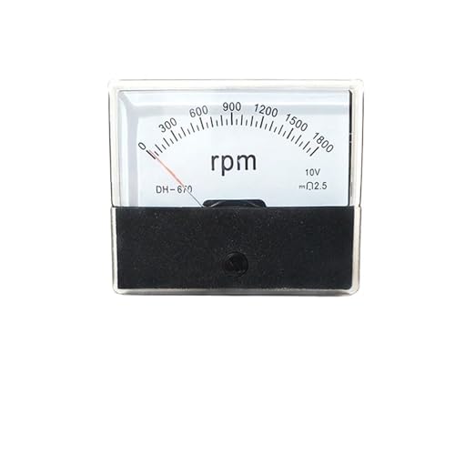 Tachymètre DC pour convertisseur de fréquence DH670 de 1800 tr/min à cadran stable