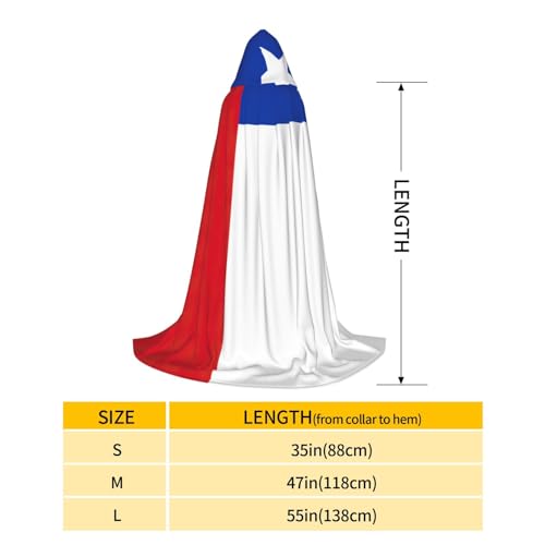 Cape Chili à capuche : le costume médiéval unisexe idéal pour Halloween - 7