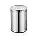 BLLYAYR Wewnętrzne kosze na śmieci Hotel Inteligentny kosz, nowoczesny kuchenny kosz na śmieci do salonu, srebrne pojemniki na śmieci (rozmiar: 9L)