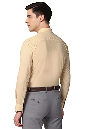 Image of Peter England Men's Printed Slim Fit Formal Shirt