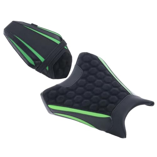 Coussin passager arrière antichoc Kawasaki ZX6R housse de selle conducteur ergonomique GRN