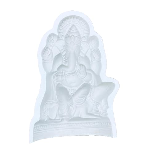 Image of Ganesha Idol Making Mold / / /Mould - Hight 7.5 inch Art Sculpture Mould for Clay, and Eco-Friendly Idols