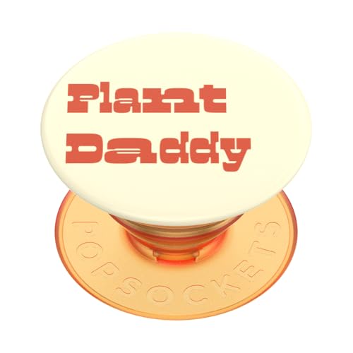 Image of PopSockets Adhesive Phone Grip, Holder, Phone Stand, Orange - Plant Daddy