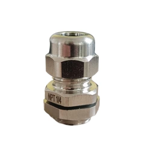 Presse-étoupe étanche NPT inox pour sécuriser le passage de câble ajustable 3-6.5mm