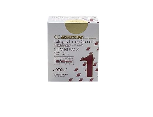 GC Corporation Gold Label Type 1 Glass Ionomer Luting and Lining Cement Mini Pack-image-48