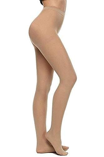 Waist Length Stocking Super Stretchable Transparent Full Length Pantyhose for Women and Girls Pack of 2 (beige)-picture-42