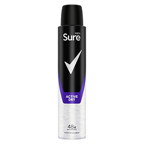 Sure Men Active Dry Anti-Perspirant Aerosol 200 ml