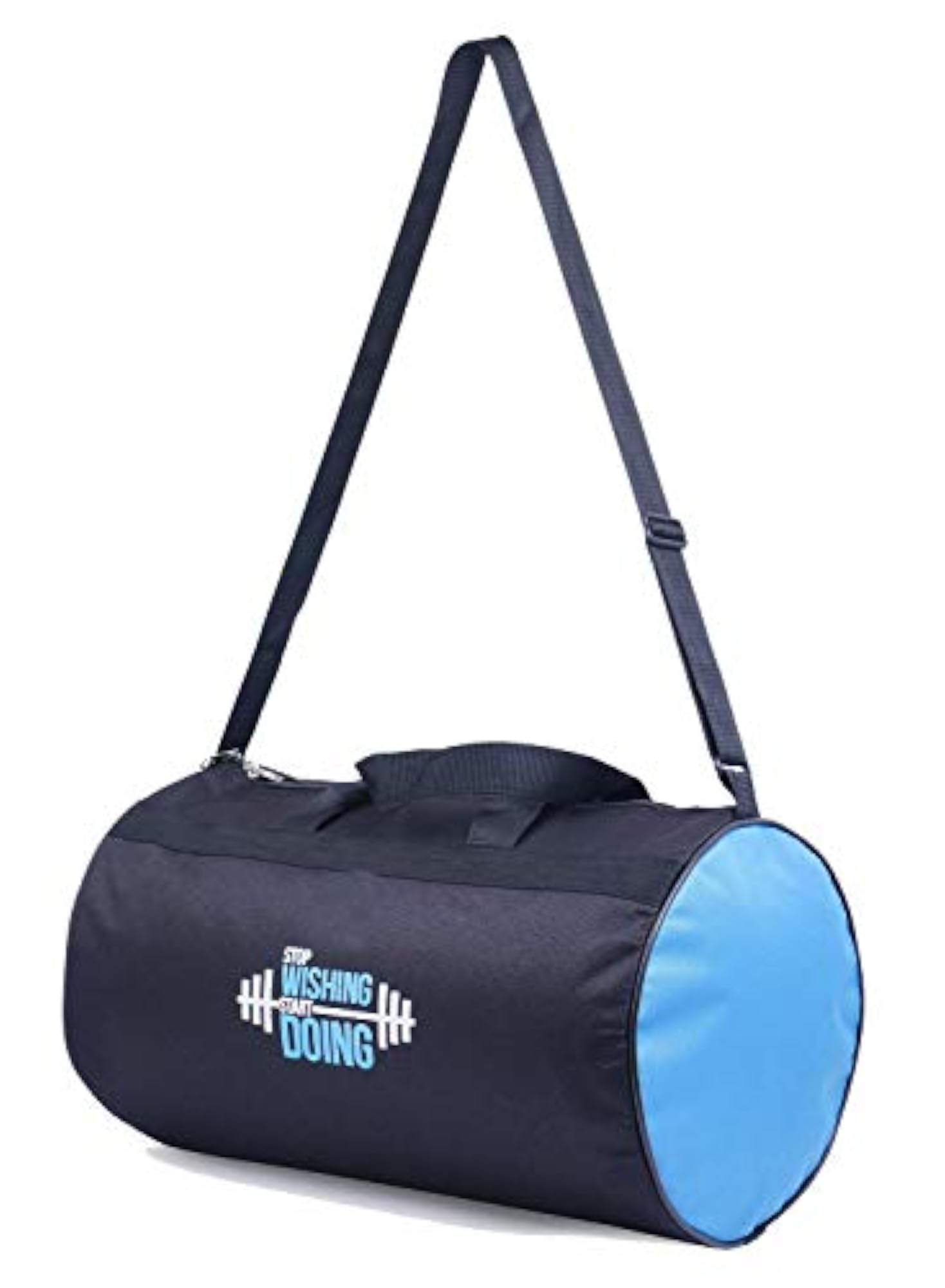 Durable Polyester Duffel Gym Bag with Sipper Bottle & Gloves