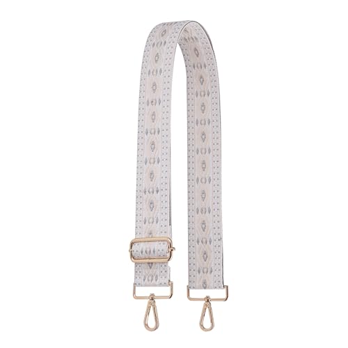 Image of Canvas Crossbody Strap for Handbags - Wide Adjustable Shoulder Strap Replacement