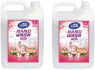 Hand Wash Combo Pack, Floral Fragrance, Liquid Form, 5L + 5L, Pack of 2