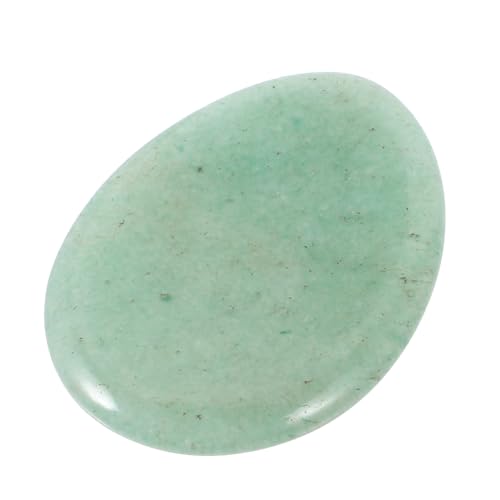 Didiseaon Spa Stone for Pressure Relief Fine Polished Craftsmanship Natural Jade Stone Massager Scraping Plate