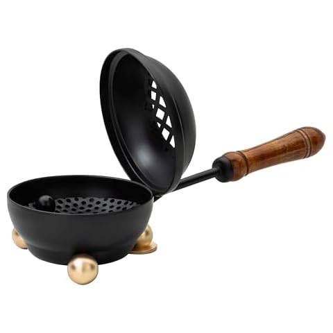 MaMeMi Black Iron Incense Burner Cover