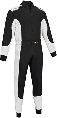 Adult Kart Racing Suit Race Rally One Piece Polycotton Karting Suit