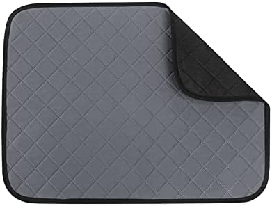 Vanansa Washable Puppy Training Pads, 2 Pcs Reusable Puppy Pads with 4 Layers Super Absorbent Dog Pee Pads for Indoor, Outdoor, 60 * 45cm,Car Travel
