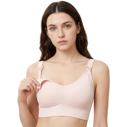 Image of Celary Bra for Woman|| Lightly Padded Maternity||Feeding Bra for Women||Nursing ||Ultra Lightweight|| Soft and Smooth Cotton|| Removable Pads