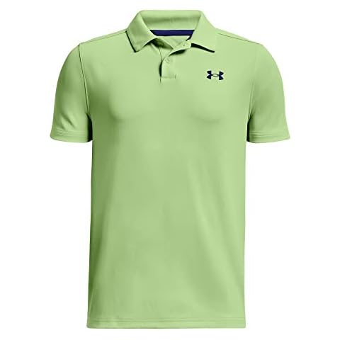 Under Armour Boys' Standard Performance Golf Polo Cover