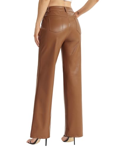 VILIGO Petite Button PU Jeans