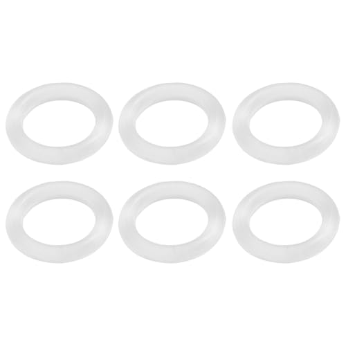 6pcs O-Rings for Medela Harmony Manual Breast Pump Rubber Gasket Replacement Parts for Hand Breast Pump Handle