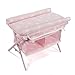 La Nina- Cuna Cambiador muñecas, Color Rosa, 51 x 40 x 34 cm (62068)