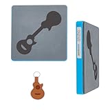 SUPERDANT Gitarrenanhänger Leder Stanzformen Musikanhänger Dekor Lederstanzform DIY Kunsthandwerk Lederstanzformen Männer Und Frauen Lederherstellung Für Handgefertigte Liebhabergeschenke