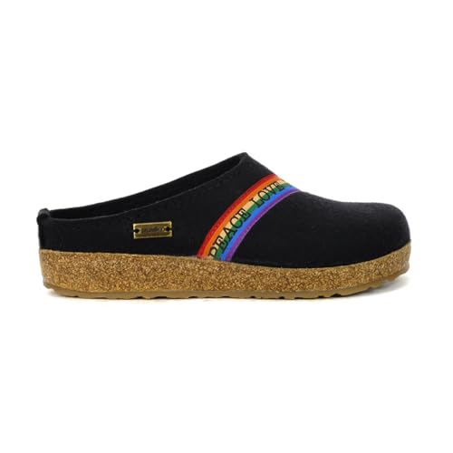 HAFLINGER Rainbow, Color: Black, Size: 38 (731091-3-38)