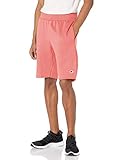 Champion Men's 10 Inch Reverse Weave Cut-Off Shorts, Siesta Pink, XX- Large