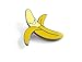 Pinsanity Cute Happy Yellow Banana Enamel Lapel Pin