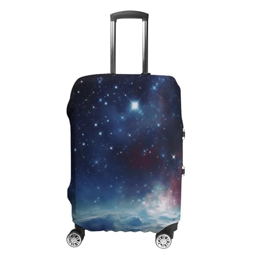 Carry on Luggage Cover Night Sky Outer Space Suitcase Covers for Luggages Tsa Approved Travel Luggage Sleeve Protector Elastic Suitcase Protector Anti-Scratch Washable Fits 19-30 Inch Case -M