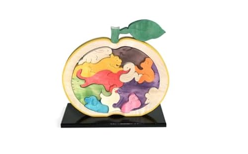 木工 おもちゃ 萩だいだい 十二支 専用飾り台付 工芸品 |HG000180