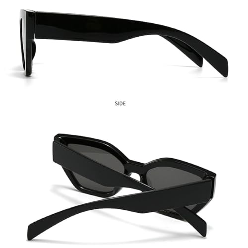 Fashion Cat Eye Sunglasses Women Vintage Square Punk Sun Glasses For Ladies Polygonal Shades Retro Eyewear UV400 N473