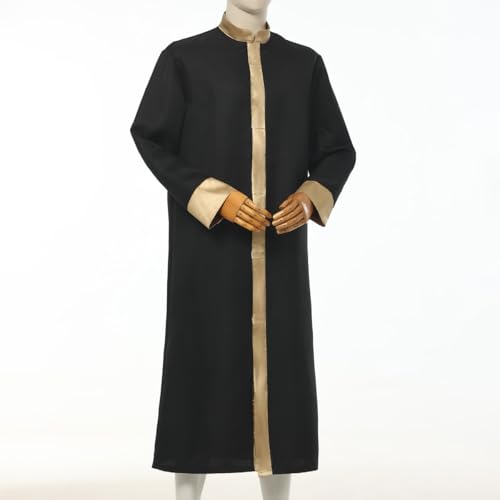 BPURB Mens Praise Worship Dance Robe Roman Pulpit Cassock Adults Priest Liturgical Vestment Preacher Altar2