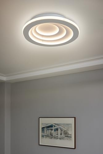 Plafonnier LED WiFi LEDVANCE ORBIS blanc 50cm à couleur variable compatible Alexa - 4