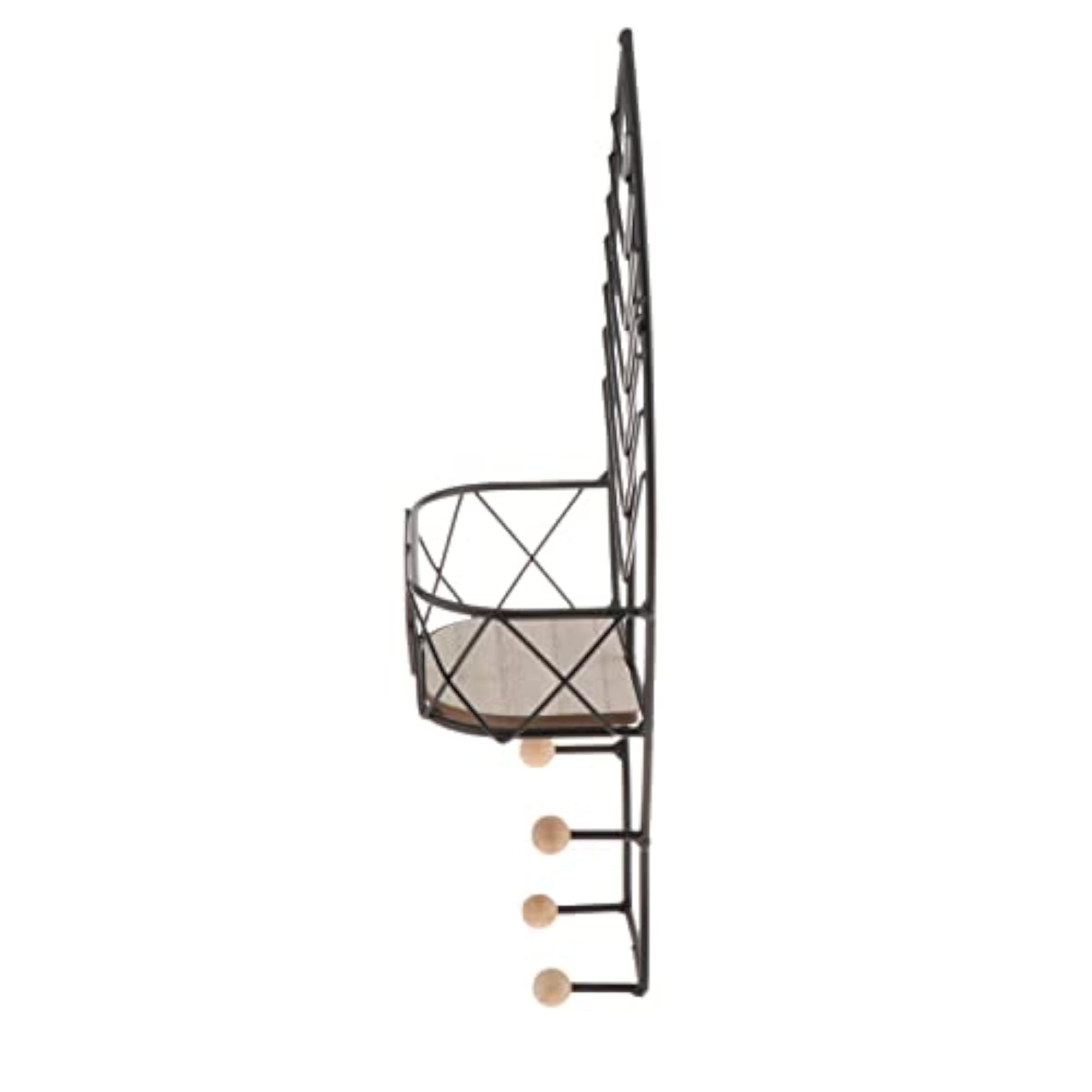 Punch-Free Wall Decor Rack Storage Hanger for Home