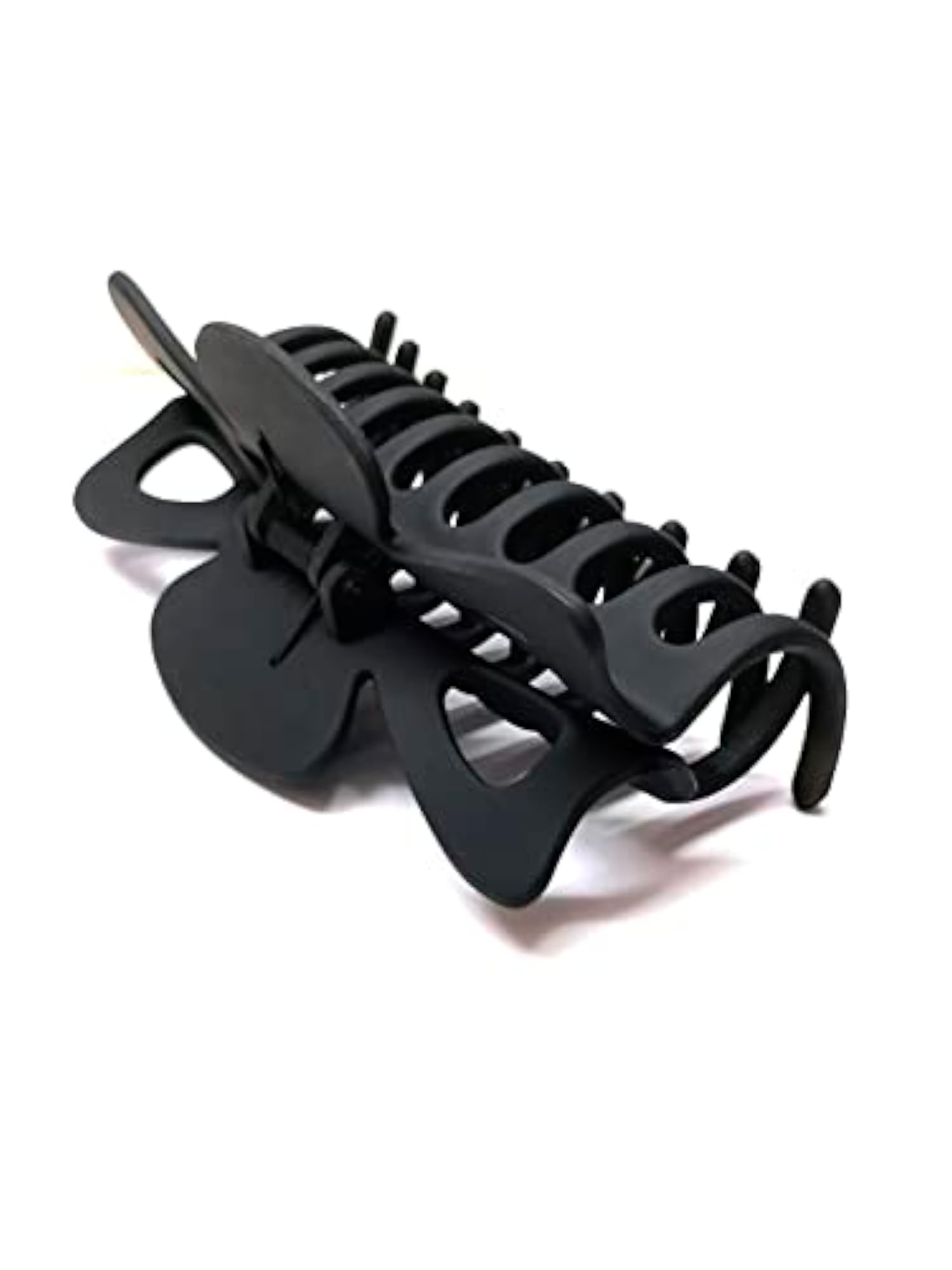 Black Large Butterfly Shape Hair Claw Clip for Women