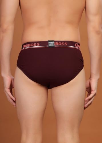 Image of Dollar Bigboss Men's Solid Cotton Brief (Colour May Vary)